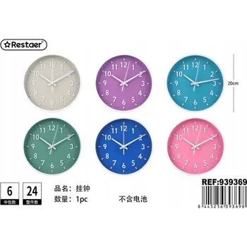 Hodiny Rest.aer - Nástěnné hodiny - Kulatý 20 cm (bez baterií)