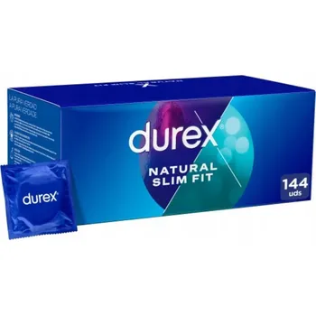 Kondom Sada kondomů Durex Natural 144 kusů
