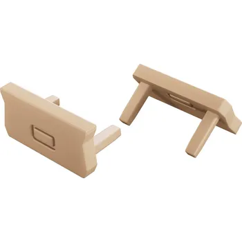 LED osvětlení Koncovka profilu EC-PROFIL ATOM 2IN1 LIGHT IVORY (12-1548-01) GXLP1536 Greenlux