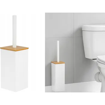 WC štětka WC štětka Galicja volně stojící bílá plast matná
