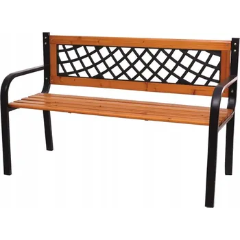 Zahradní lavice Dřevěná zahradní lavička Stylo 118x60x85cm