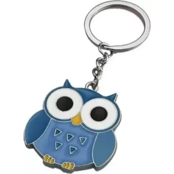 Přívěsek Přívěšek sova modrá, včetně kroužku
