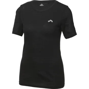 Dámské tričko CRIVIT Dámské funkční triko s merino vlnou (černá, S(36/38))