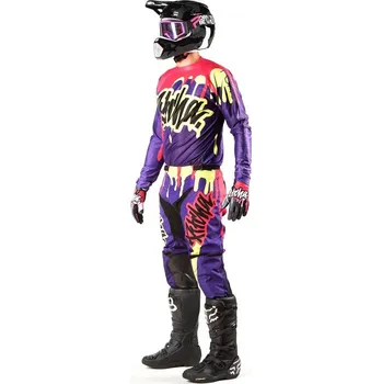 Moto dres PITCHA DRIPP mx gear set 2025 purple/pink