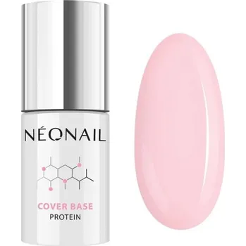 Přípravek na nehty NEONAIL hybridní báze na nehty COVER BASE PROTEIN NUDE ROSE 7,2 ml