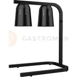 Stojanová lampa na ohřívání pokrmů, černá, 0,5 kW | STALGAST, 692501