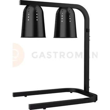 Barová židle Stojanová lampa na ohřívání pokrmů, černá, 0,5 kW | STALGAST, 692501