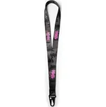 PITCHA klíčenka LOGO long camo/pink