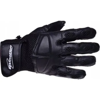 Moto rukavice Motocyklové Rukavice Černé Kožené Síťované Velikost M