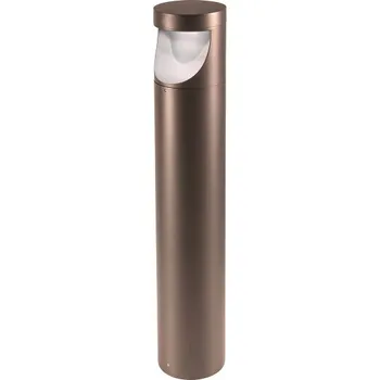 Venkovní osvětlení LED venkovní svítidlo stojící záhradní sloupek 80 cm 778 lm 2700K IP65 rezavě hnědá REDO XWALK 90783