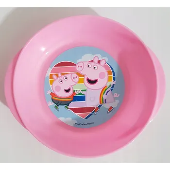 Talíř TALÍŘ DISNEY PLASTOVÝ prasátko Pepa MISKA
