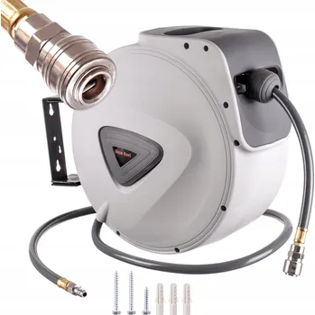 Příslušenství ke kompresoru PNEUMATICKÁ HADICE S AUTOMATICKÝM NAVIJÁKEM 9,5MM 15M BUBEN AUTOMAT PRO