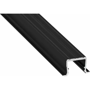 LED lišta Profil hliníkový AL-PROFIL AXIN BLACK LACQUERED 1M (10-1455-10) vestavný barva černá GXLP1142 Greenlux