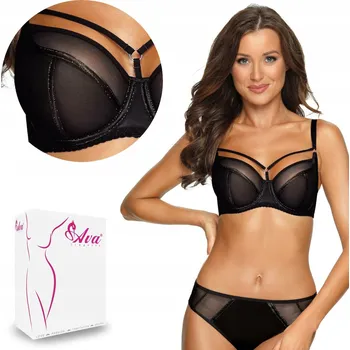 Dámské spodní prádlo Ava Podprsenka s měkkými košíčky černá velikost 70H