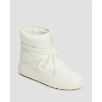 Dámská zimní obuv Dámské Bílé Zimní Boty Moon Boot Ltrack Low Nylon Wp 80d2450080-a001