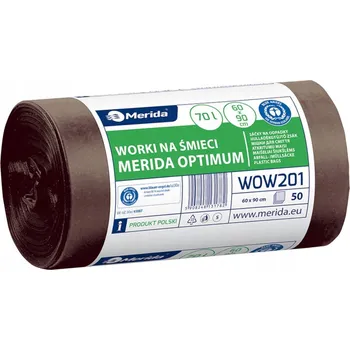 Pytle na odpadky Pytle na bioodpad Merida 70 l, 50 ks