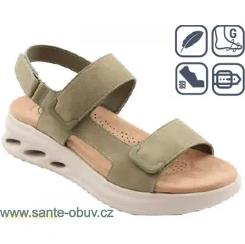 Dámská zdravotní obuv SANTÉ CR/28652 GREEN vycházková obuv, --- - 39