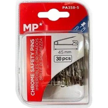 Nástroj na niť a příze Špendlíky zavírací 45mm 30ks MP PA358-5 blistr
