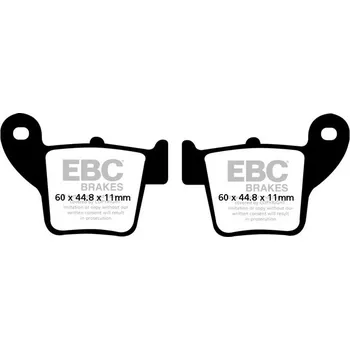 Brzdová destička Brzdové destičky EBC FA346TT HONDA CRF 250 R 2004-2022