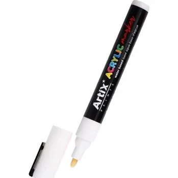 Značkovač akrylový bílý MP kul.hrot PP922-26