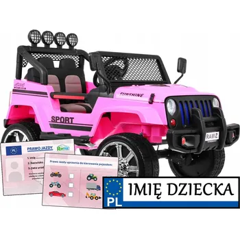 autíčko ELEKTRICKÉ AUTO terénní pro děti RAPTOR DRIFTER dálkové ovládání POHON 4x4 silné