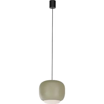 Redo Závěsné LED svítidlo DUBBO, 21W, ø 30,1 cm, CCT 2700-3000K Barva: Tmavá kaki