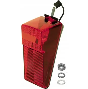 Cyklosvítilna SVĚTLO NA KOLO NA BLATNÍK ZADNÍ NA DYNAMO NAPÁJENÉ GENERÁTOREM