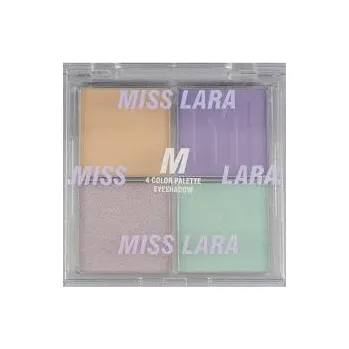 Přípravek na oči Paletka očních stínů 4 barvy matné lesklé pastelové líčení očí