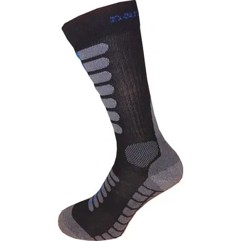 NANO SILVER ponožky SPECIAL black/blue - XL 47/49