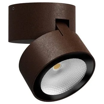 Venkovní osvětlení LED venkovní stropní/nástěnné svítidlo 9 cm 971 lm 2700K IP65 rezavě hnědá REDO SHAFT 90830