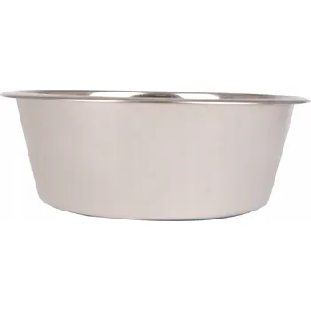 Miska pro psa Jedna kovová miska Nobleza stříbrná 0,5 l