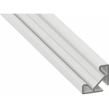LED lišta Profil hliníkový AL-PROFIL AJAR WHITE LACQUERED 1M (10-1381-10) rohový barva bílá GXLP1100 Greenlux