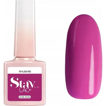Lak na nehty StayLAC Hybridní lak na nehty UV Gel Polish RHUBARB 5 ml