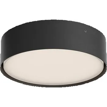 Venkovní osvětlení LED venkovní stropní svítidlo 22 cm 1890 lm 2700K+3000K IP65 černá REDO NOX 91044