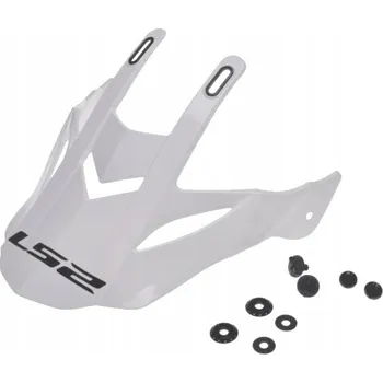 Helma na motorku Kšilt pro helmu LS2 MX436 Pioneer Gloss White (Lesklá bílá)