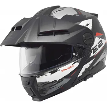 Helma na motorku SCHUBERTH přilba E2 Trail grey - 3XL