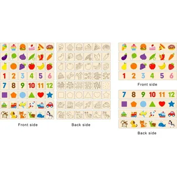 Dřevěná hračka VIGA Dřevěná krabička třídič stavebnice obrázky