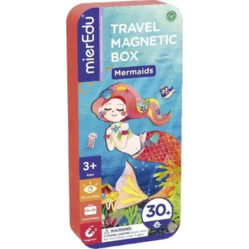 Puzzle Puzzle mierEdu Mořské panny 30 dílků Mieredu magnetické puzzle ME0886