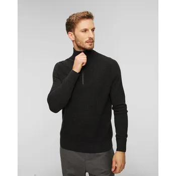 Pánský svetr Šedý Kašmírový Pánský Svetr Bogner Derek 88772761-21