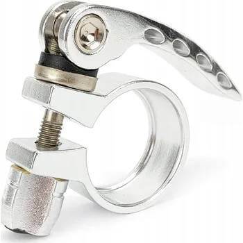 Sedlovka Objímka sedlovky s rychloupínákem 31,8 mm SILV