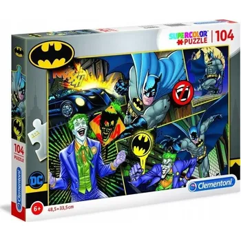Puzzle Clementoni Puzzle 104 dílků Puzzle 104 Super Color Batman