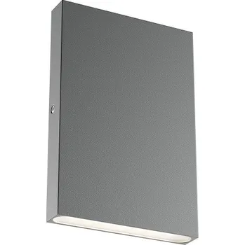 Venkovní osvětlení LED schodišťové svítidlo 330 lm 3000K IP65 tmavě šedá REDO ZIPPER Step Light 90962