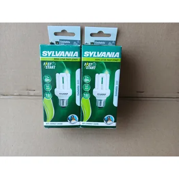 Zářivka Kompaktní zářivka SYLVANIA 11W E27 840 GENIE (Cena za 2 ks)