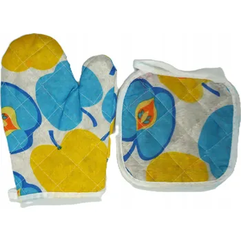 Chňapka Kuchyňská rukavice + chňapka / podložka bavlna Kuchyňská sada / komplet