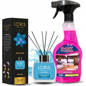 Univerzální čisticí prostředek Voňavá koupelna D-Lux Čistič koupelen a armatur 0,5L Parfém LORIS