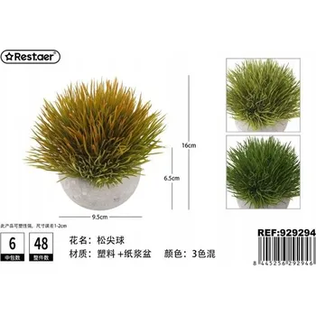 umělá květina Rest.aer – Borovice kuželovitá borovice 16 cm