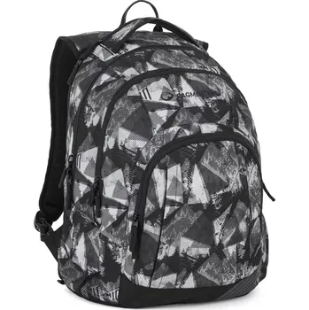 Školní batoh Bagmaster LINCOLN 26 A studentský batoh – černo-bílý Vícebarevná 40 l 230408