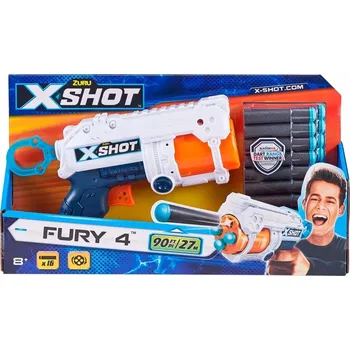 Dětská zbraň Pistole Zuru X-Shot Fury 4