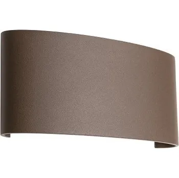 Venkovní osvětlení LED venkovní nástěnné svítidlo 450 lm 2700K IP54 hnědá REDO FABO 90824