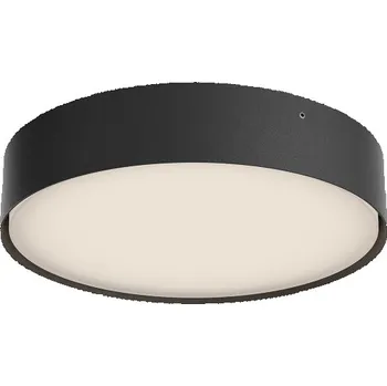 Venkovní osvětlení LED venkovní stropní svítidlo 30 cm 2803 lm 2700K+3000K IP65 černá REDO NOX 91048